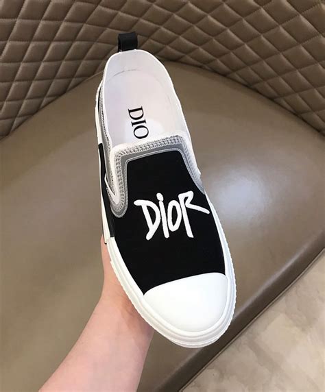 christian Dior slip on sneakers